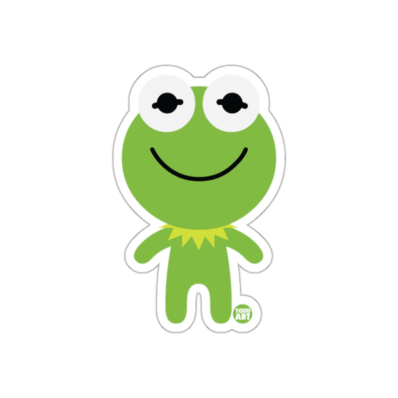 Load image into Gallery viewer, Cute Frog Cartoon Character Sticker for Fun Decor
