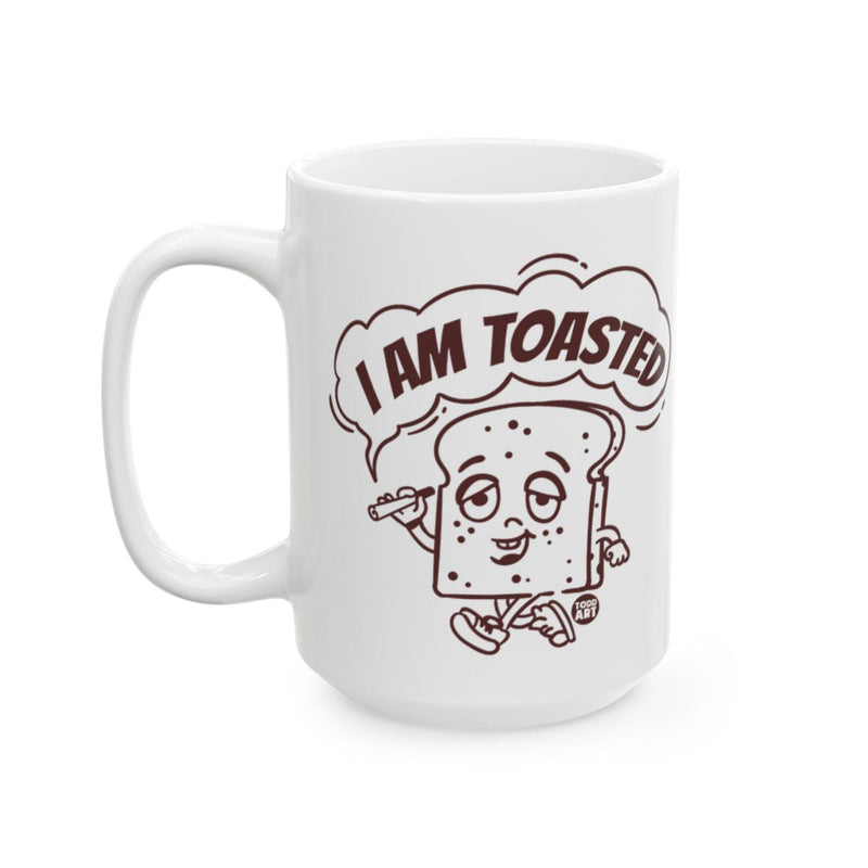 Load image into Gallery viewer, I Am Toasted Cartoon Toast Character Coffee Mug
