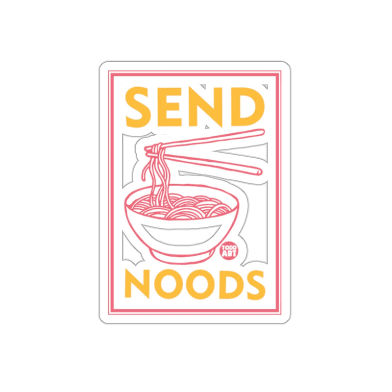 Load image into Gallery viewer, Send Noods Fun Decorative Wall Art Poster Product
