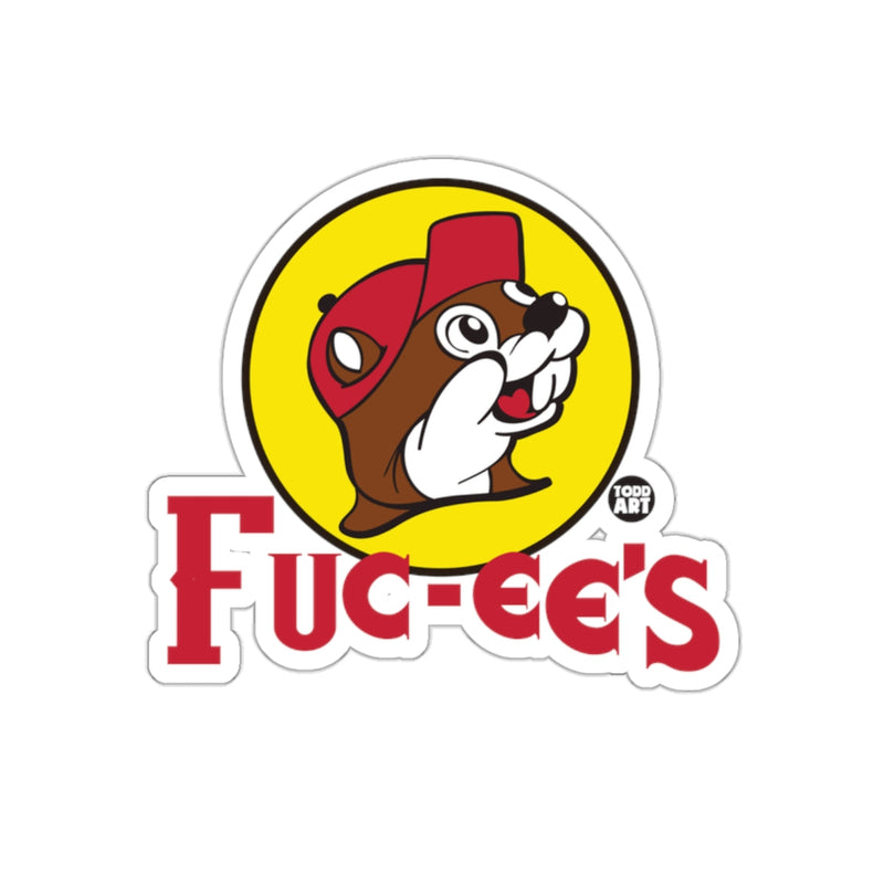 Load image into Gallery viewer, Todd Art Featuring Fuc-ee's Beaver Logo Image sticker
