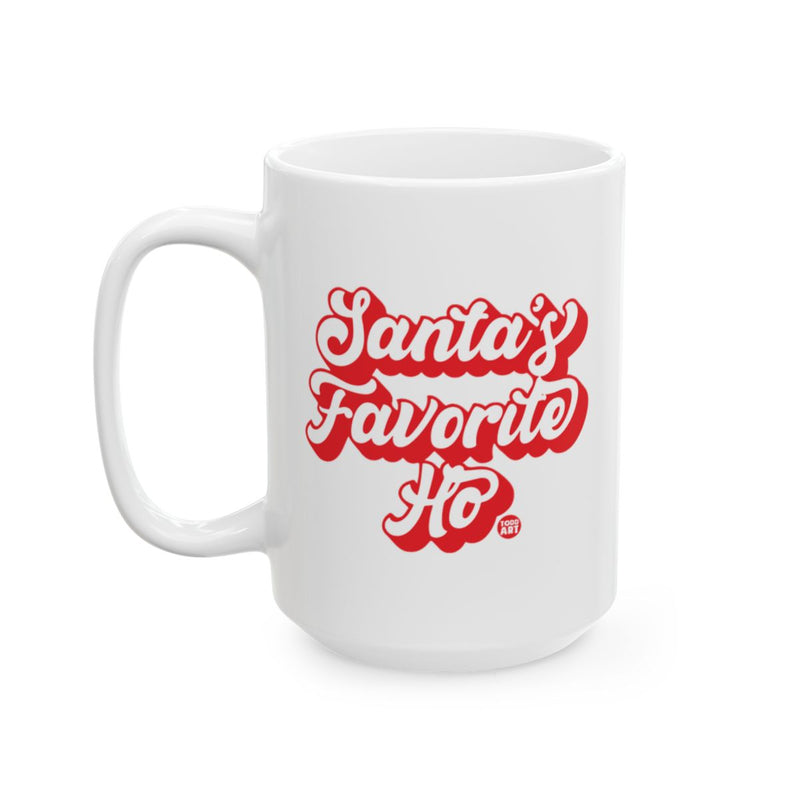 Load image into Gallery viewer, Santa's Favorite Ho Mug Perfect for Holiday Fun
