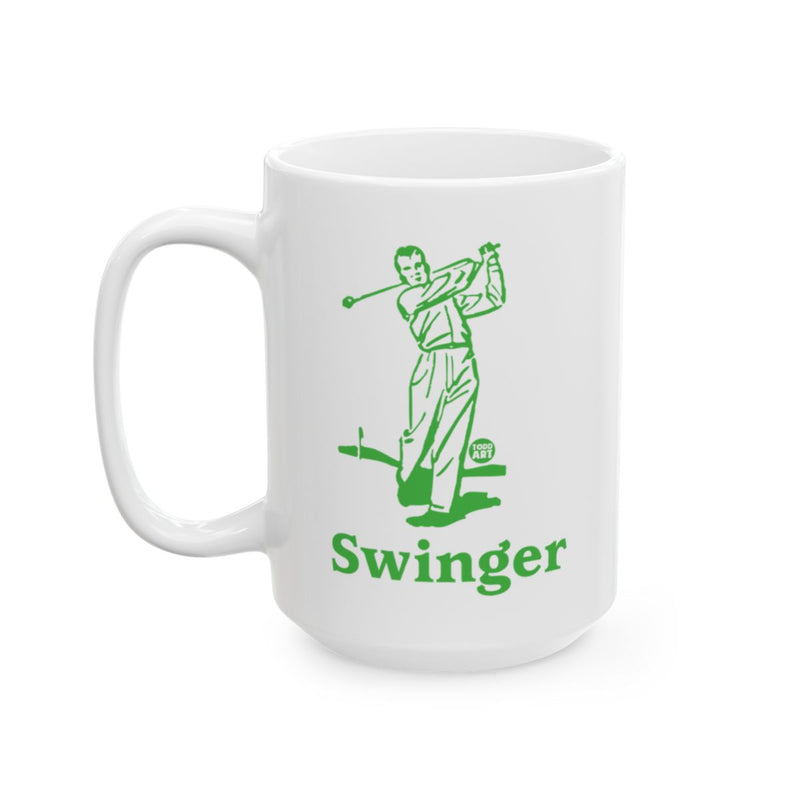 Load image into Gallery viewer, Swinger Golf Design Large Coffee Mug
