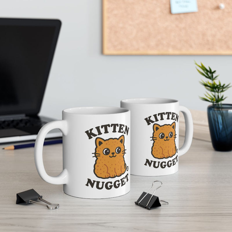 Load image into Gallery viewer, Kitten Nugget Adorable and Fun Coffee Mug
