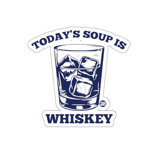 Funny Whiskey Drinker's Design Sticker