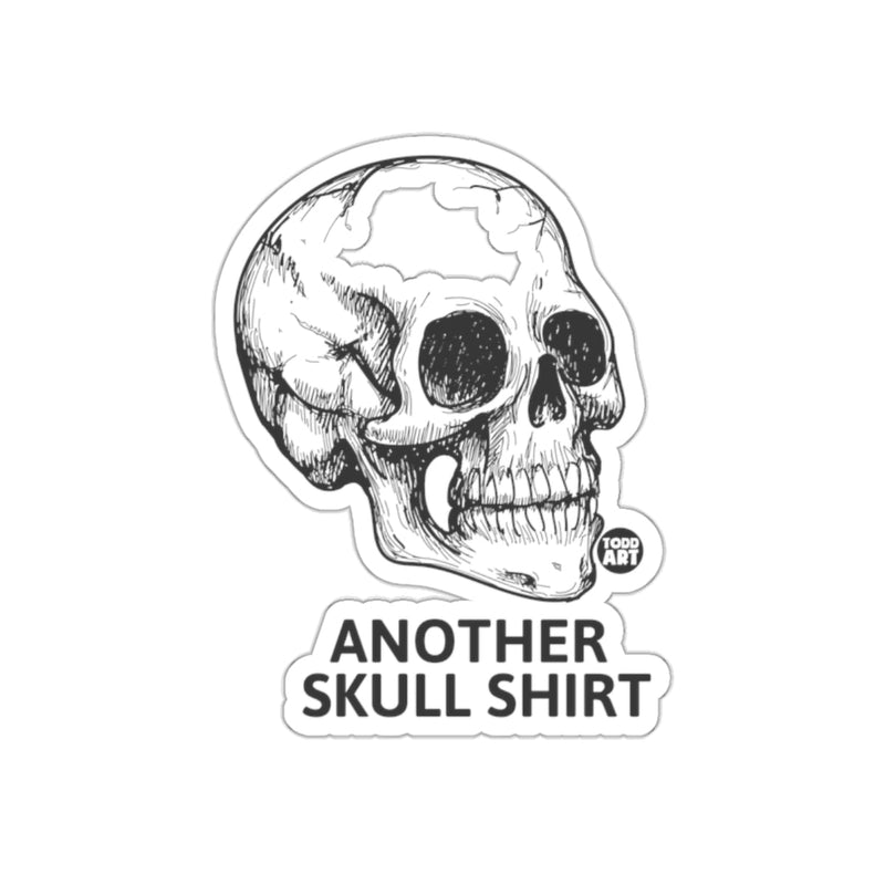 Load image into Gallery viewer, Another Skull Shirt Design from Todd Art sticker
