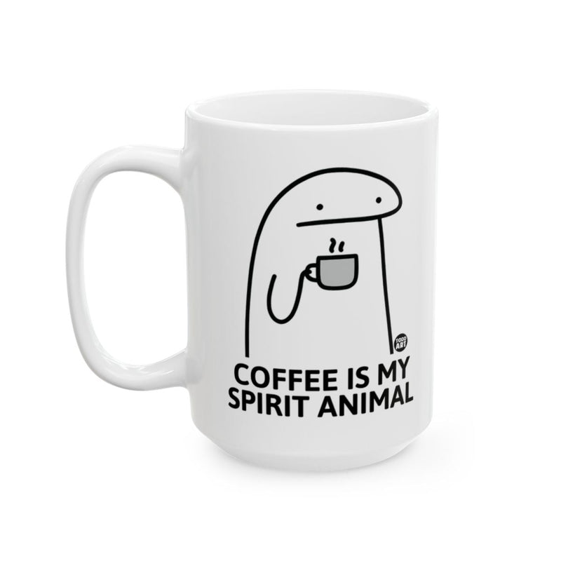 Load image into Gallery viewer, Coffee Is My Spirit Animal Funny Mug Product
