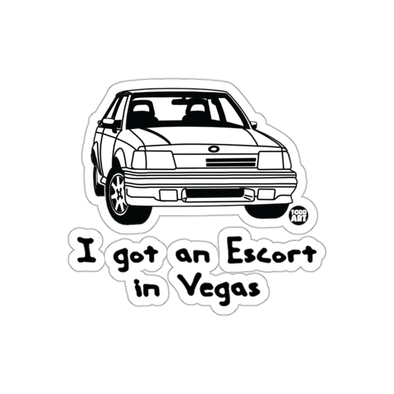 Load image into Gallery viewer, I got an Escort in Vegas Car Sticker Ï†úÌíà
