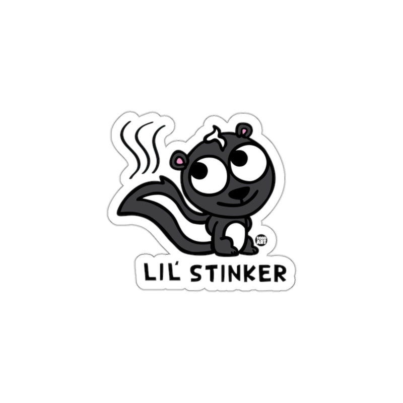 Load image into Gallery viewer, Cute Skunk Lil' Stinker Sticker for Adorable Decor
