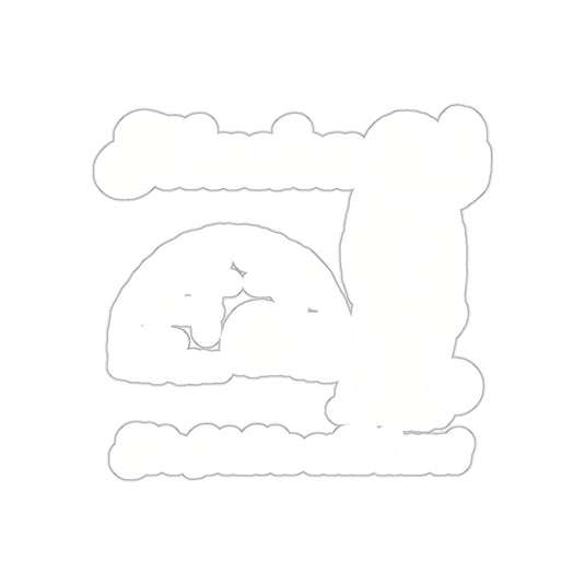 Alaska Igloo and Bear Design Sticker for Various Uses