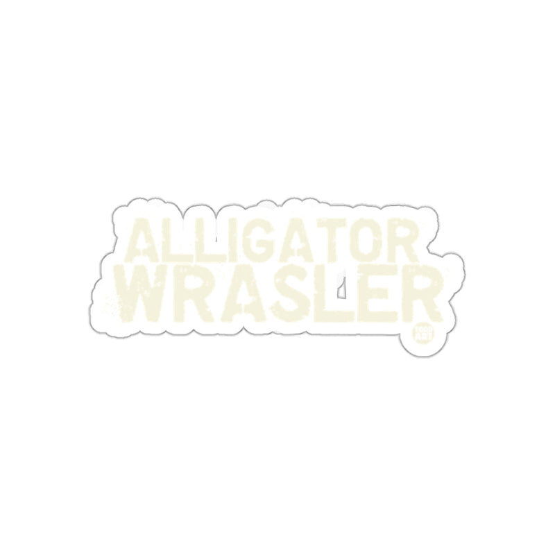 Load image into Gallery viewer, Alligator Wrasler Sticker for Animal Enthusiasts
