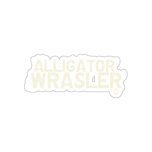 Alligator Wrasler Sticker for Animal Enthusiasts