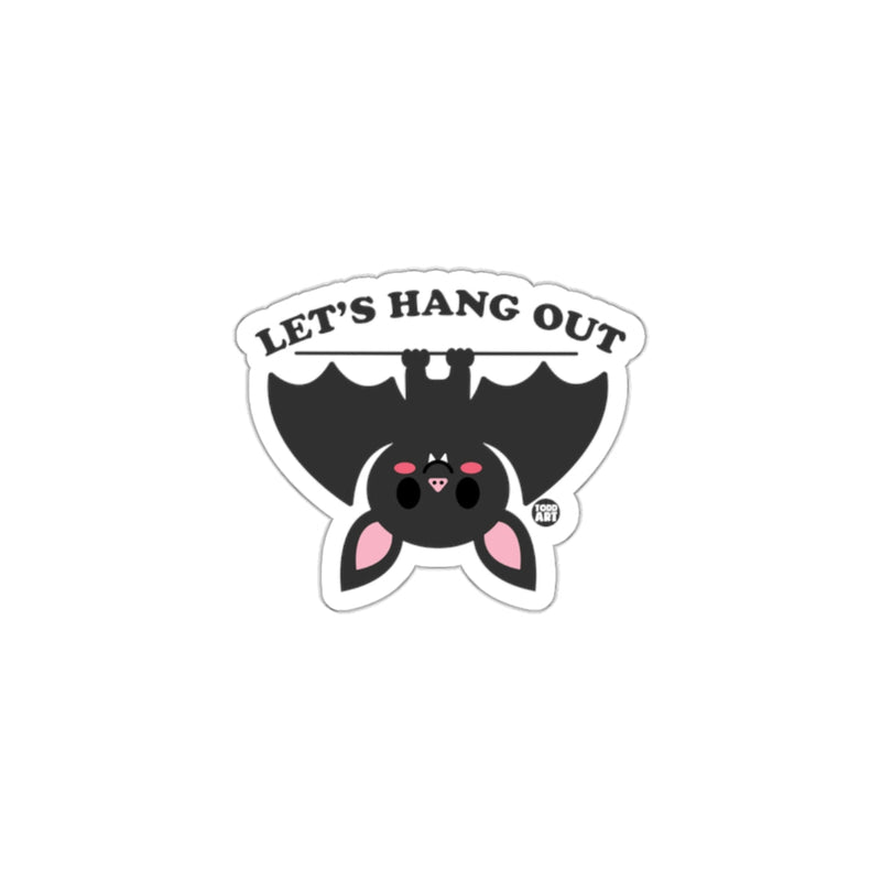 Load image into Gallery viewer, Let's Hang Out Bat Sticker Fun Decor Accessory
