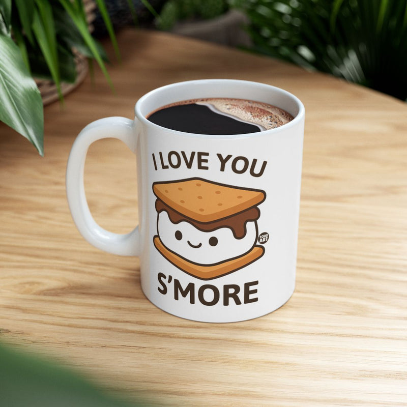 Load image into Gallery viewer, I Love You S'more Mug Cute Graphic Design Coffee Cup

