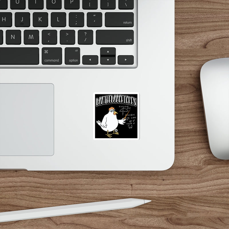 Load image into Gallery viewer, Mathemachicken Hilarious Cartoon Sticker for Laptops
