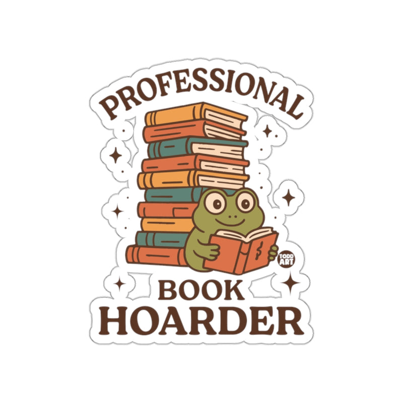 Load image into Gallery viewer, Professional Book Hoarder Sticker Design
