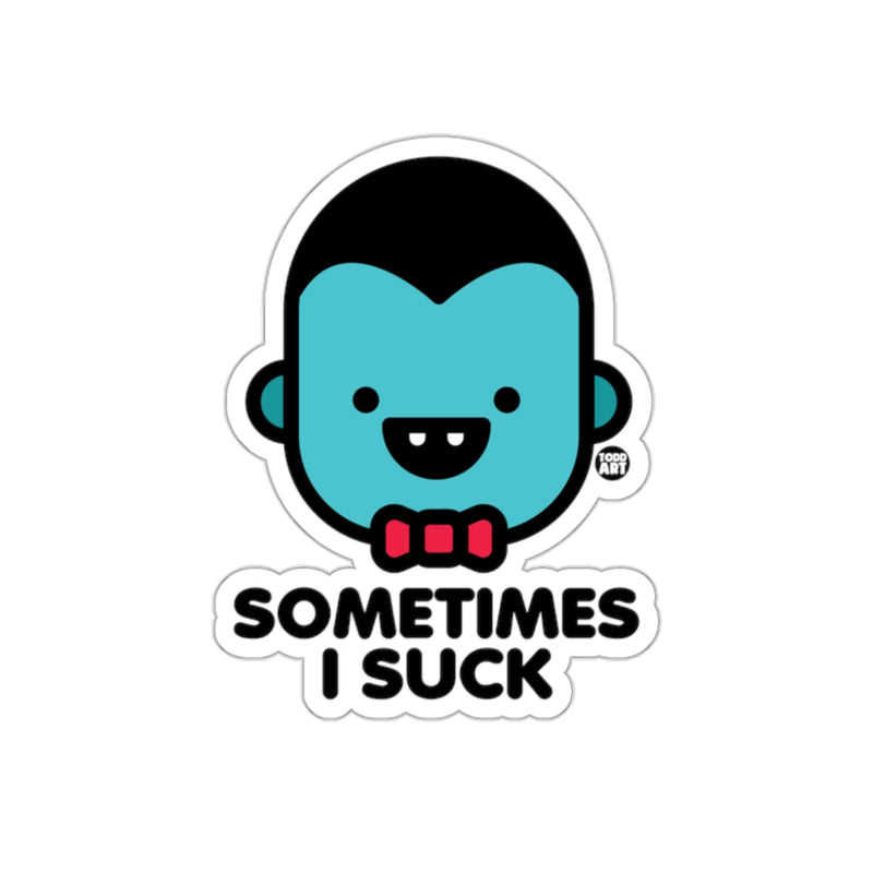 Load image into Gallery viewer, Sometimes I Suck Vampire Character Sticker
