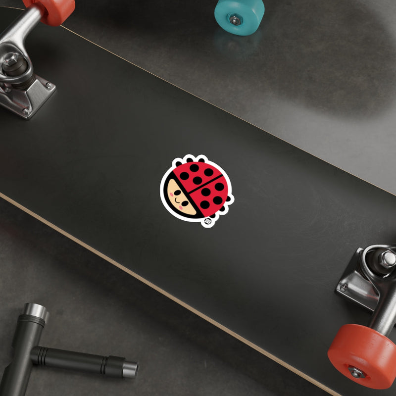 Load image into Gallery viewer, Cute Ladybug Sticker for Skateboard Decoration Accessory

