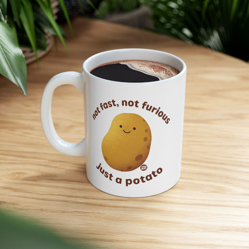 Load image into Gallery viewer, Not Fast Not Furious Just A Potato Mug
