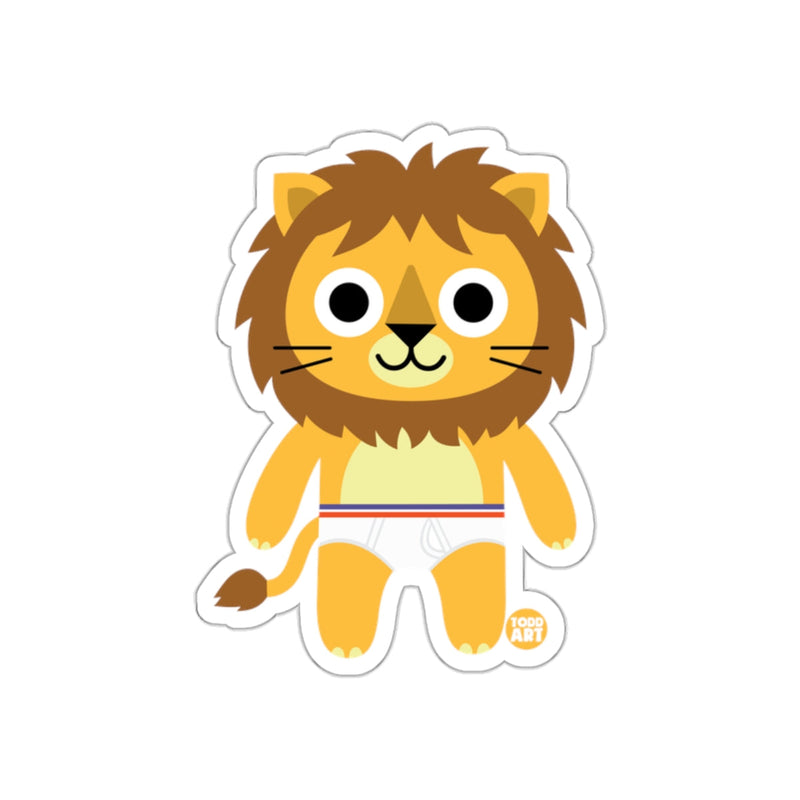 Load image into Gallery viewer, Cute Cartoon Lion Character Holding White Toy Figure
