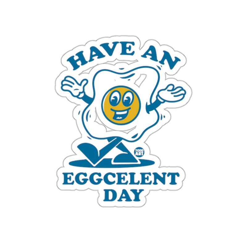 Load image into Gallery viewer, Have An Eggcellent Day Artwork Sticker
