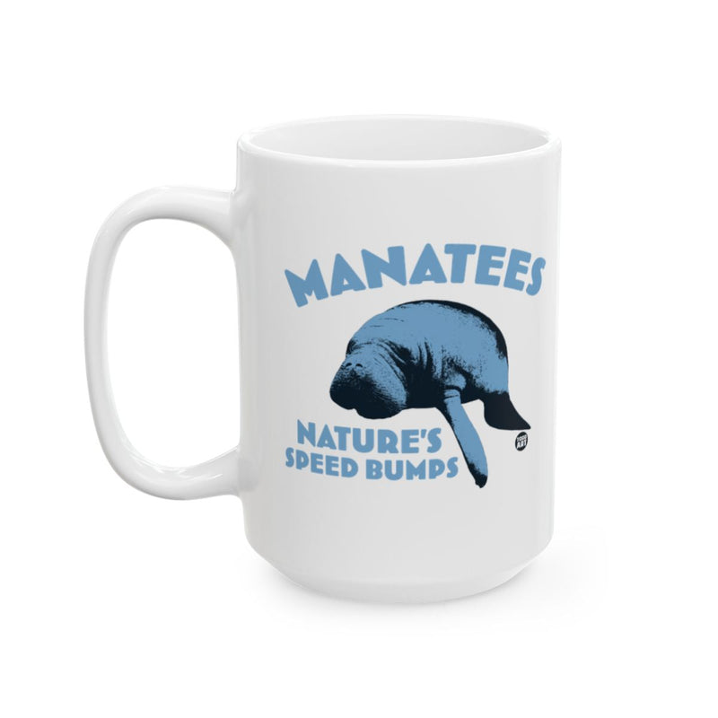 Load image into Gallery viewer, Manatees Nature's Speed Bumps large mug
