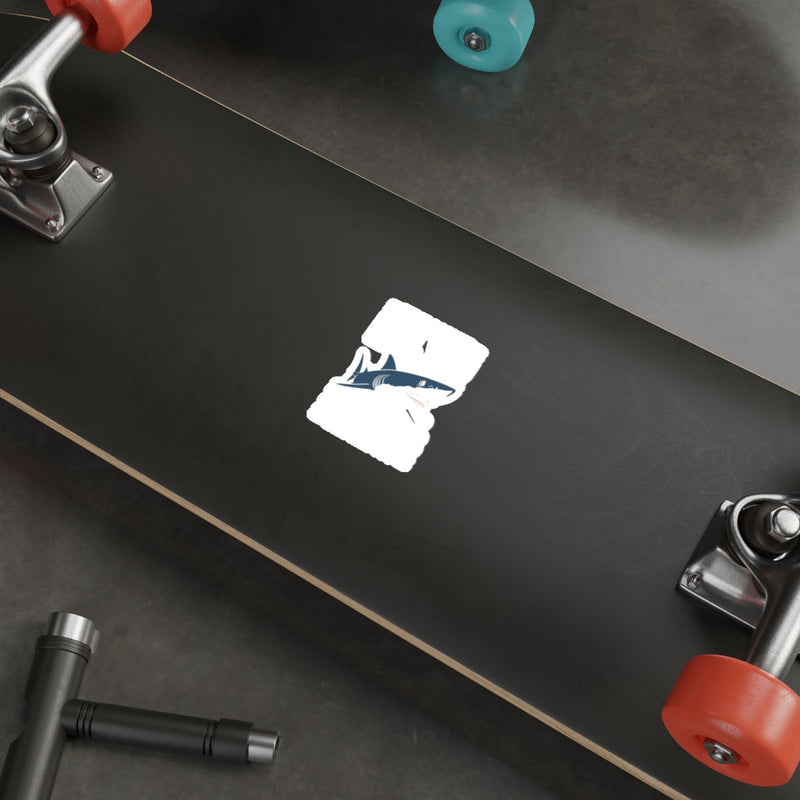 Load image into Gallery viewer, What Doesnt Kill You Except Sharks Funny Sharks sticker
