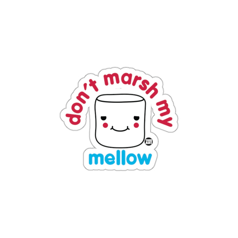 Load image into Gallery viewer, Don't Marsh My Mellow Cute Sticker Product
