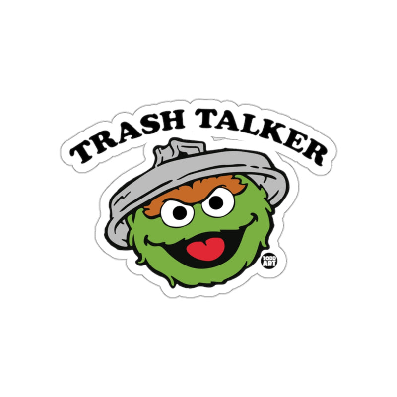 Load image into Gallery viewer, Trash Talker Oscar From Sesame Street Funny sticker
