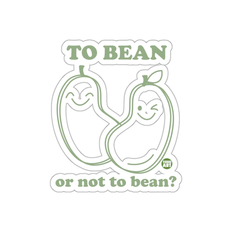 Load image into Gallery viewer, To Bean Or Not To Bean Cute Sticker Decal
