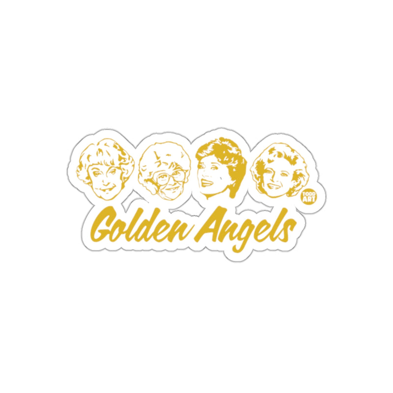 Load image into Gallery viewer, Golden Angels Group Golden Girl Inspired Art sticker

