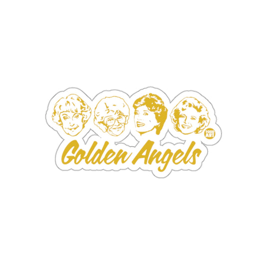 Golden Angels Group Golden Girl Inspired Art sticker