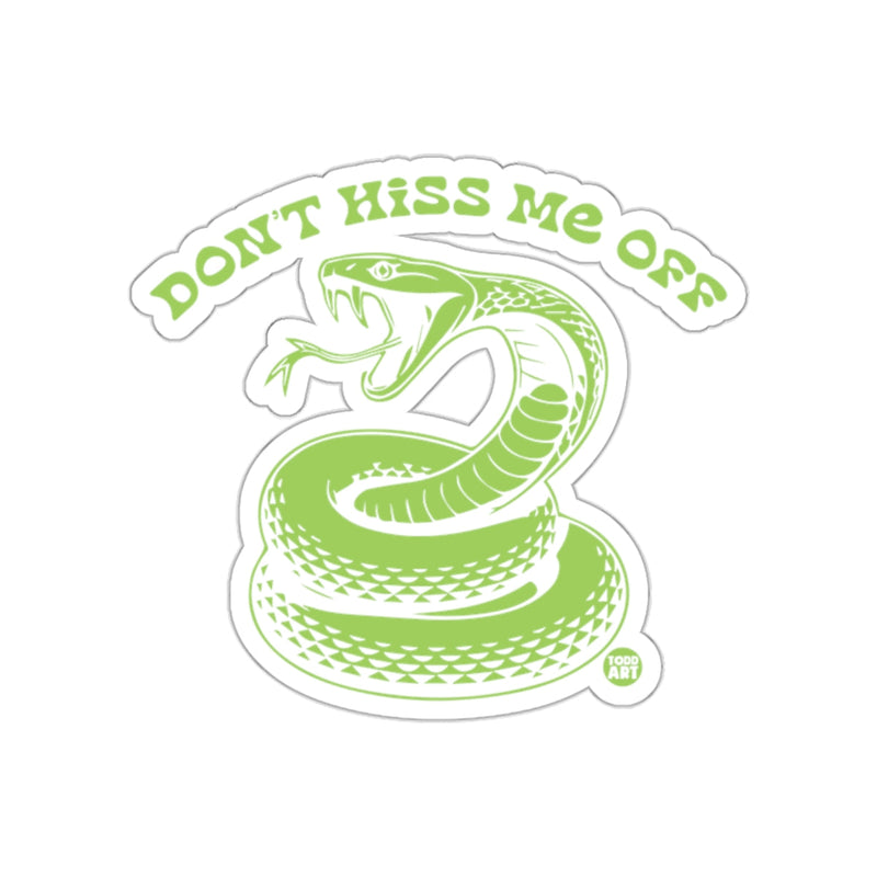 Load image into Gallery viewer, Dont Hiss Me Off Snake Illustration Artistic sticker
