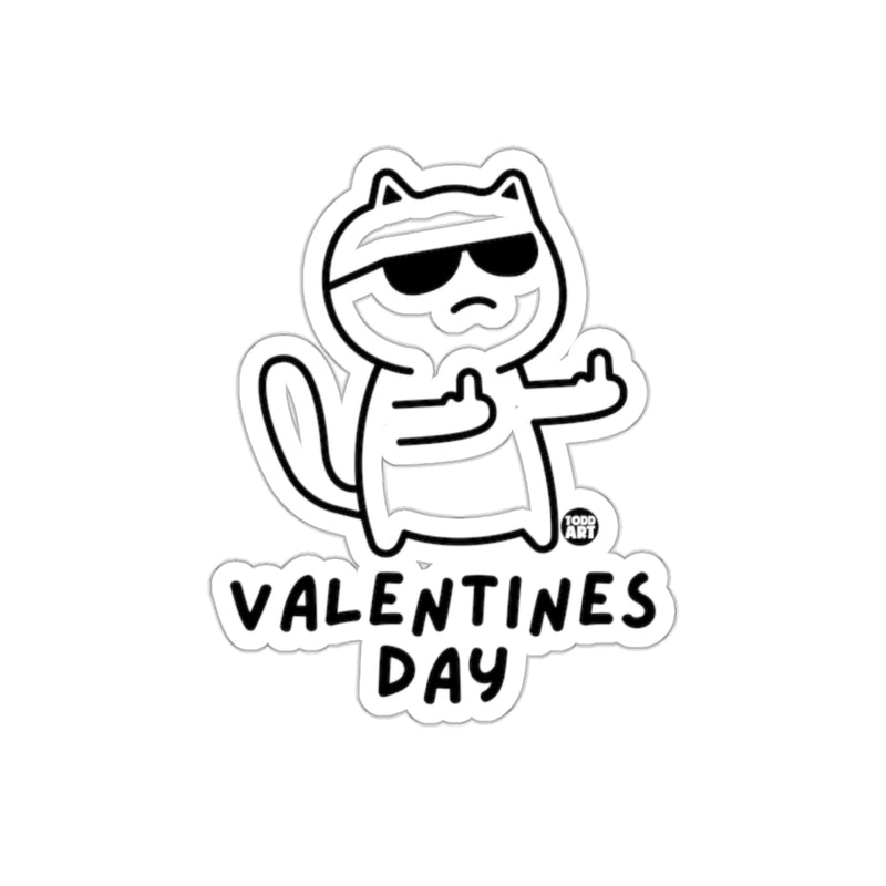 Load image into Gallery viewer, Cool Cat Valentines Day Sticker Top Choice Gift
