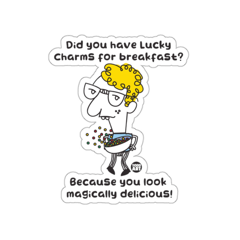 Load image into Gallery viewer, Funny Lucky Charms Magically Delicious Sticker
