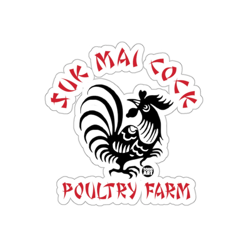 Load image into Gallery viewer, Gur Mai Lokk Poultry Farm Sticker for Animal Enthusiasts
