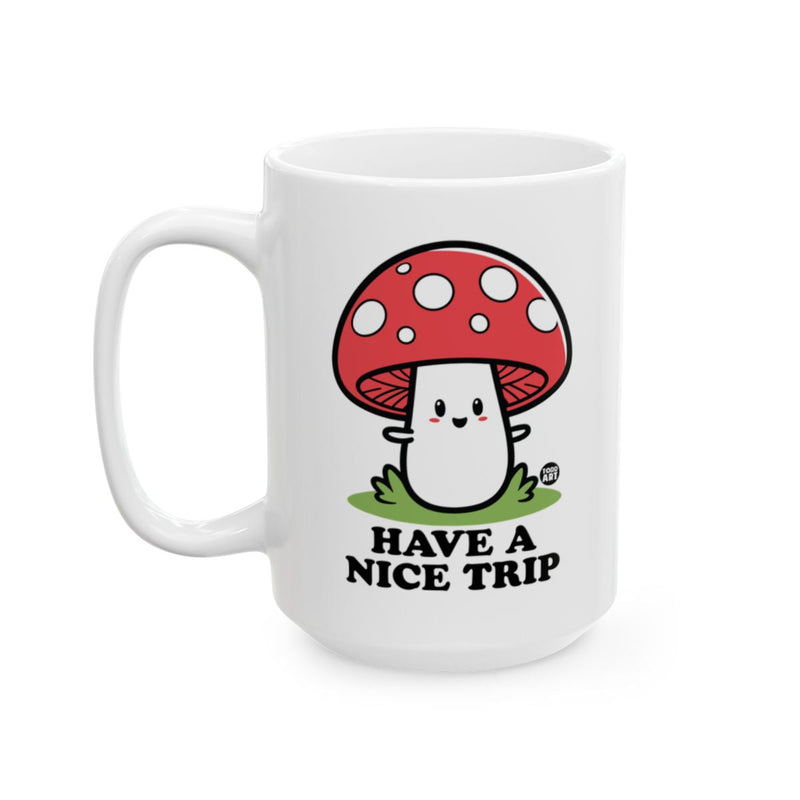 Load image into Gallery viewer, Cute Mushroom Have A Nice Trip Mug product
