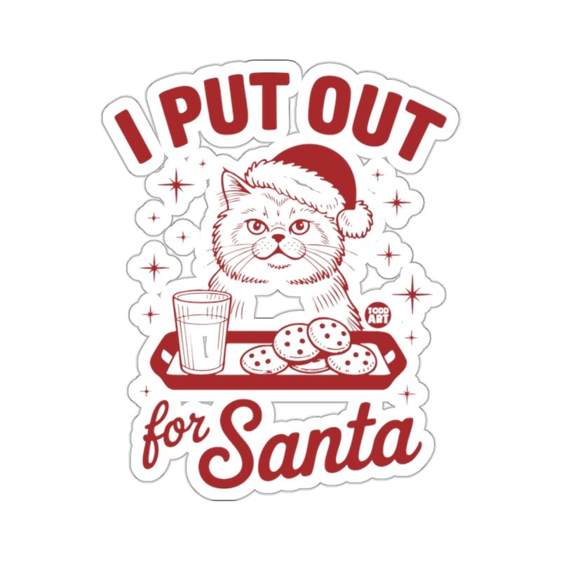 Load image into Gallery viewer, I PUT OUT for Santa Festive Cat Milk Cookies 
