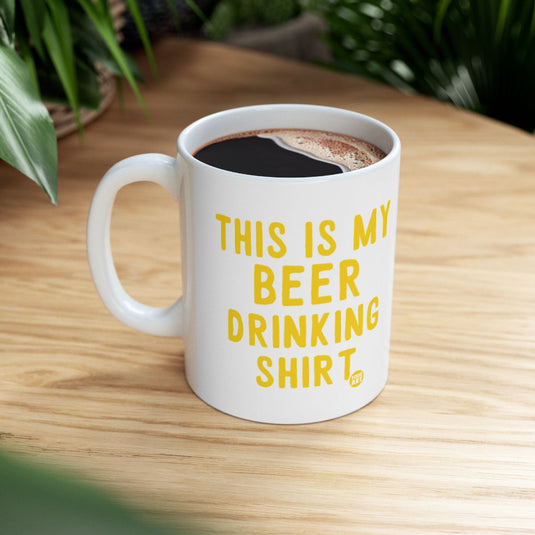 This Is My Beer Drinking Shirt Funny Quote Mug