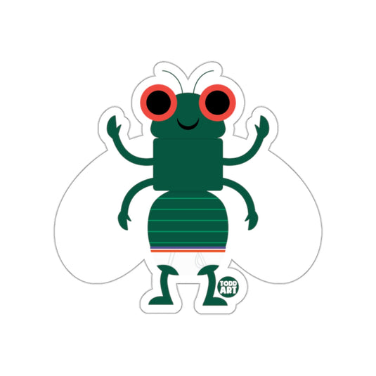 Cute Cartoon Insect Design Adhesive Sticker