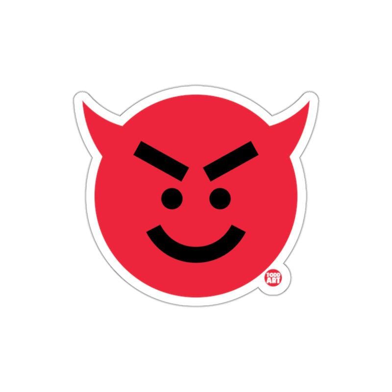 Load image into Gallery viewer, Devil Emoji Red Design Sticker for Fun Decorations
