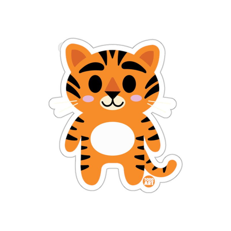Load image into Gallery viewer, Cute Cartoon Tiger Design Sticker Product
