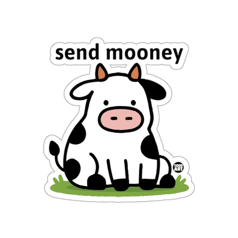 Load image into Gallery viewer, Send Mooney Adorable Cartoon Cow Sticker
