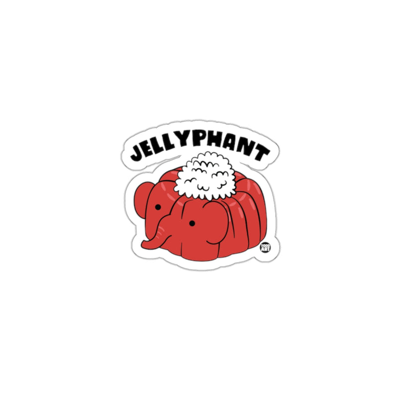 Load image into Gallery viewer, Cute Red Elephant Shaped Jelly Sticker Product

