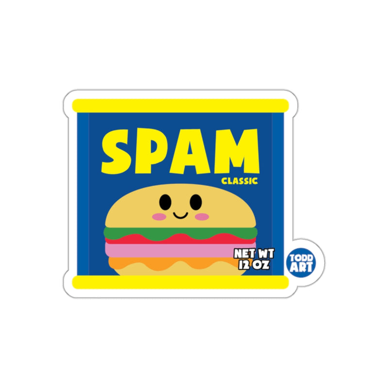 Load image into Gallery viewer, Cute Spam Classic Can Art 12 Oz Sticker Decal
