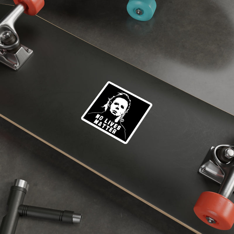 Load image into Gallery viewer, Michael Myers No Lives Matter Slasher Horror Sticker
