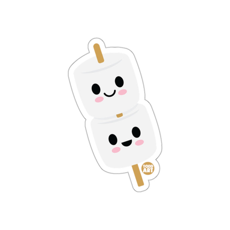 Load image into Gallery viewer, Cute Smiling Marshmallow sticker for Kids
