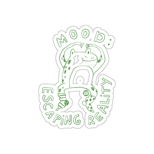 Mood Escaping Reality Todd Art Sticker