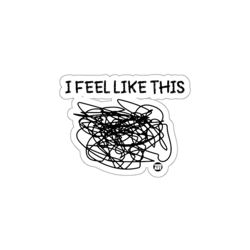Load image into Gallery viewer, I Feel Like This Funny Relatable Sticker for All Ages
