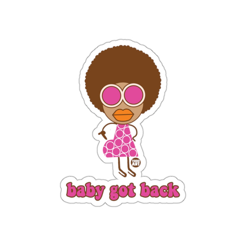Load image into Gallery viewer, Baby Got Back Retro Funky Chic Sticker Art
