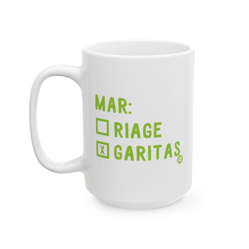 Load image into Gallery viewer, Fun Marriages Garitas Graphic Print White Mug
